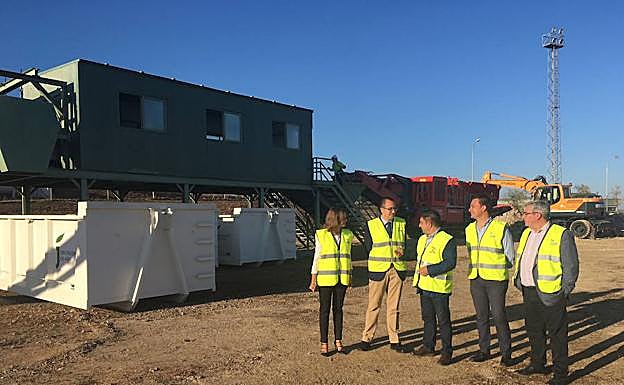 Abre en Jaén una nueva planta para el tratamiento de los residuos de la construcción y la demolición