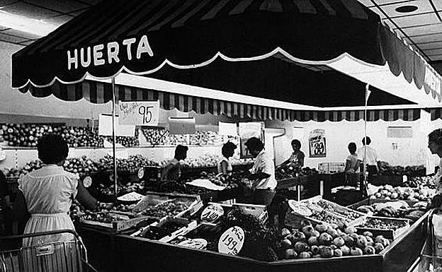 Imagen de la antigua sección de frutas y verduras de Mercadona.