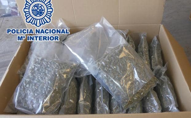 Cae en Granada una organización criminal que traficaba con marihuana entre España y Holanda