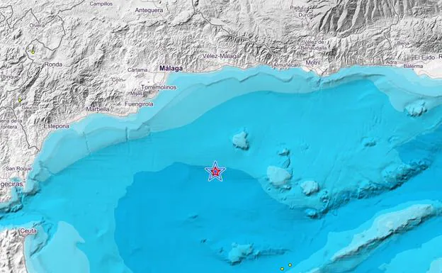 La costa granadina tiembla por un terremoto con epicentro en el mar de Alborán 