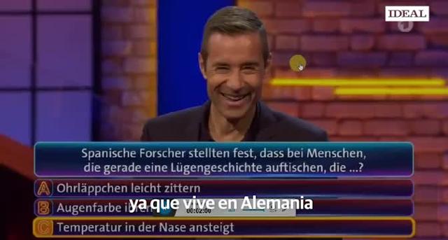La televisión alemana pregunta en un concurso por el 'efecto Pinocho' de la UGR