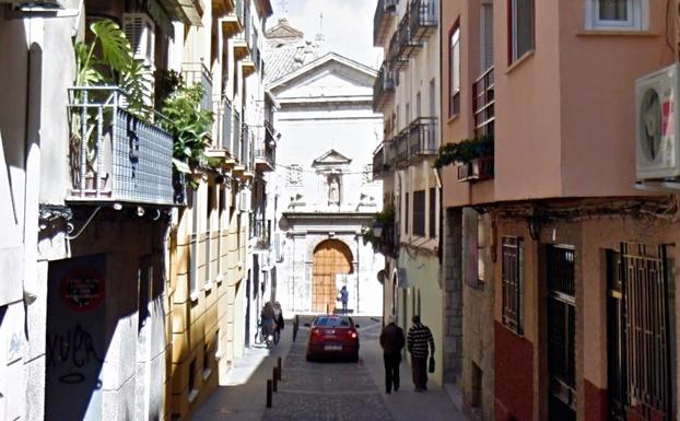 Calle de las Bernardas, en San Ildefonso.