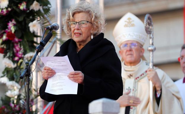 La alcaldesa de Madrid, Manuela Carmena.