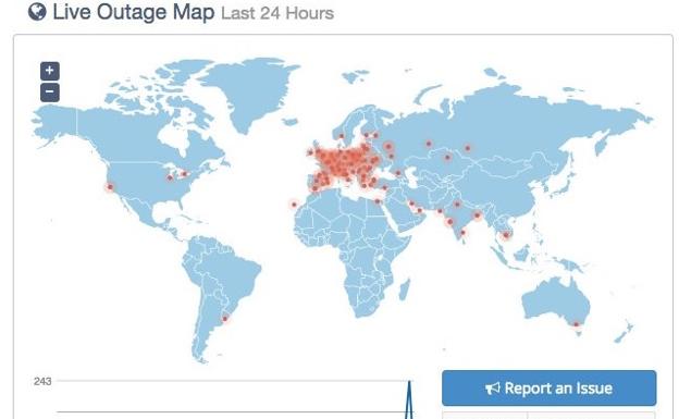 Caída masiva de webs en toda Europa: grave problema en OVH
