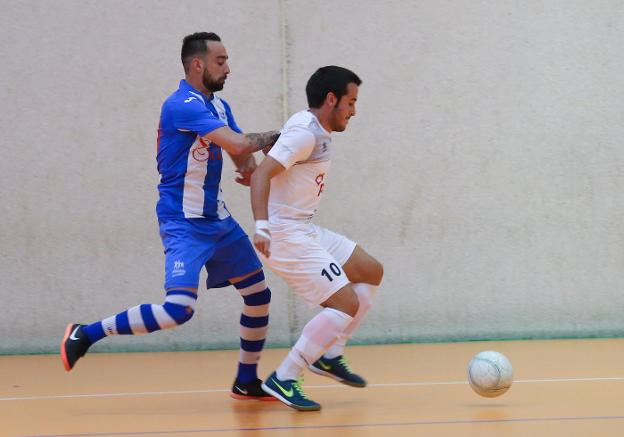 Jugada del partido del Sima Peligros ante el Cerro Reyes.