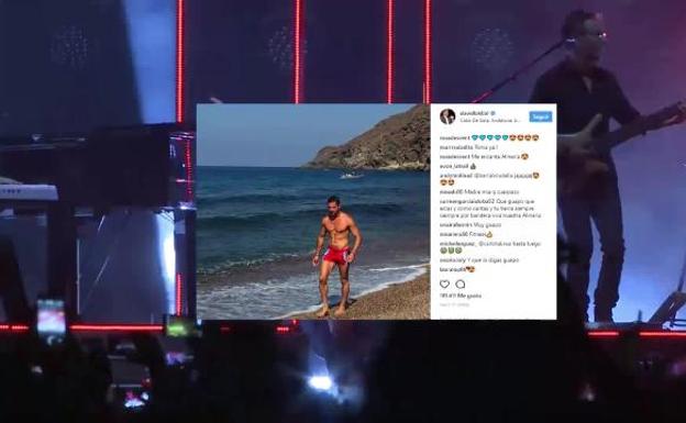 David Bisbal luce cuerpazo en Cabo de Gata