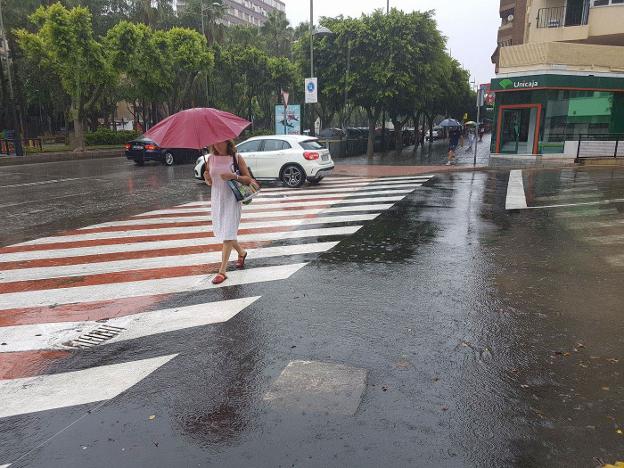 La alerta por viento se extenderá hasta las 14 horas.