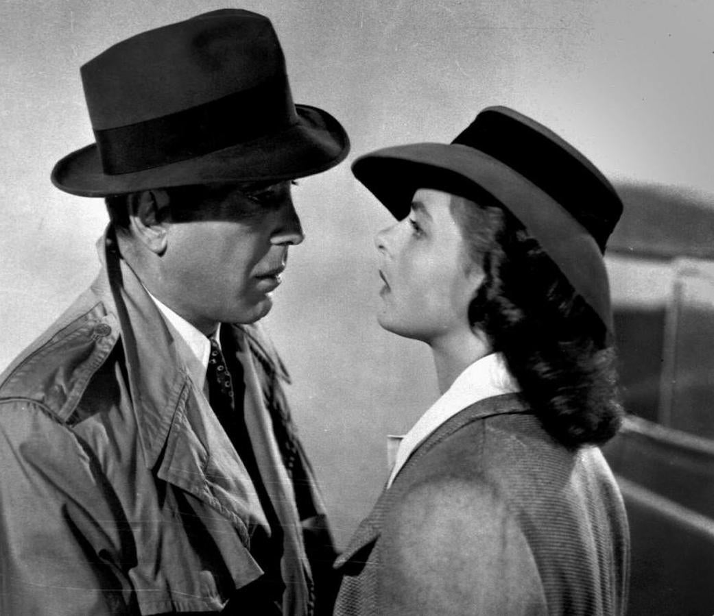 Ingrid Bergman y Humphrey Bogart en 'Casablanca' (1942).