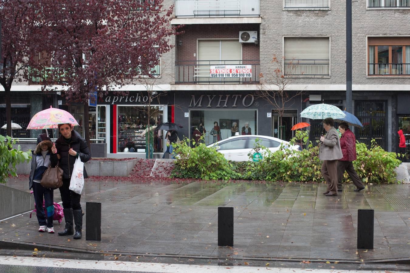 Atendidas unas 20 emergencias por lluvia en la provincia, principalmente en carreteras