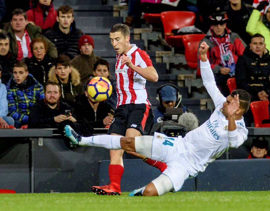 El conjunto blanco no logró pasar del empate en San Mamés en un partido en el que ningún equipo consiguió hacer gol.