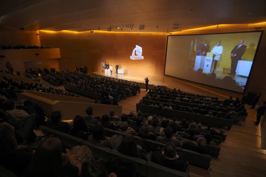 El acto desarrolló en el auditorio del Parque de las Ciencias