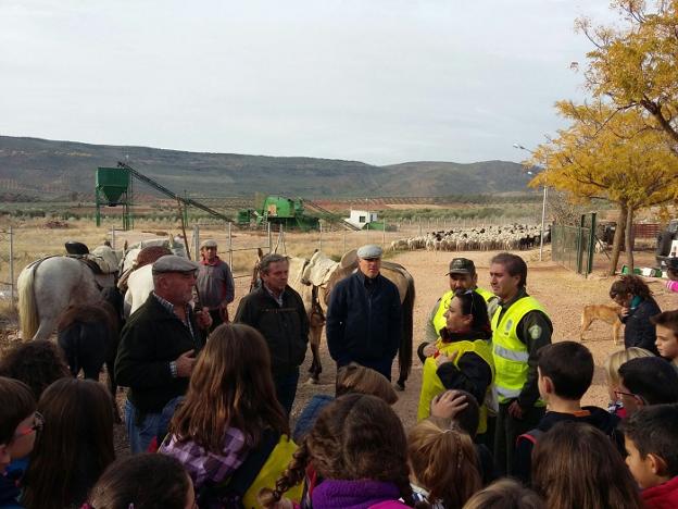 En la actividad participaron escolares de los colegios María Zambrano y Santa Capilla de San Andrés.