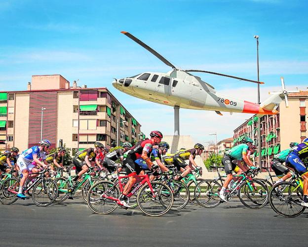La Vuelta, a su paso por Granada este año.