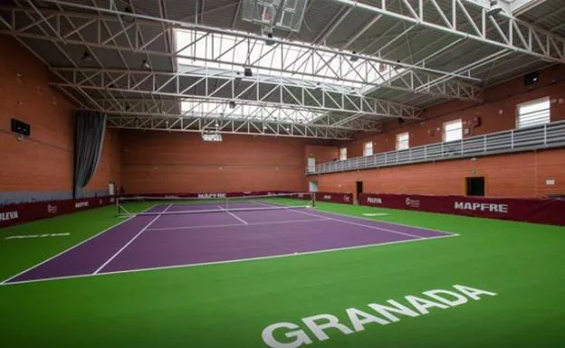 La lluvia obliga a suspender los partidos del Campeonato de España de Tenis en El Serrallo