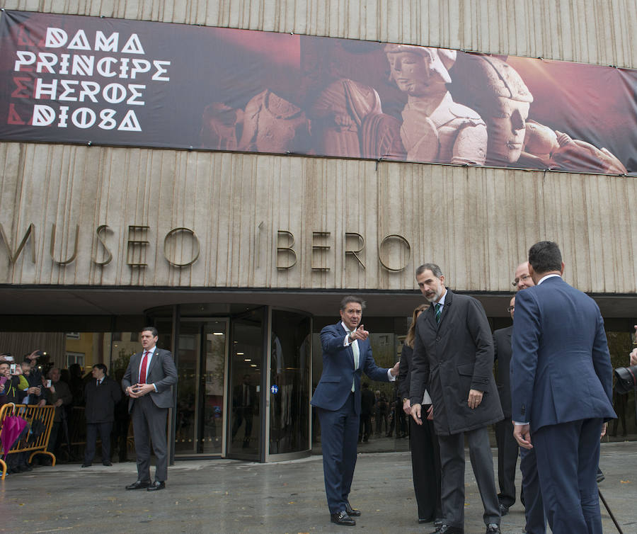 El Rey Felipe VI, ha inaugurado el Museo Íbero de Jaén