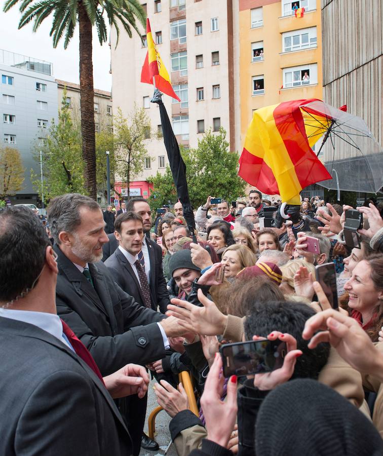 El Rey Felipe VI, ha inaugurado el Museo Íbero de Jaén