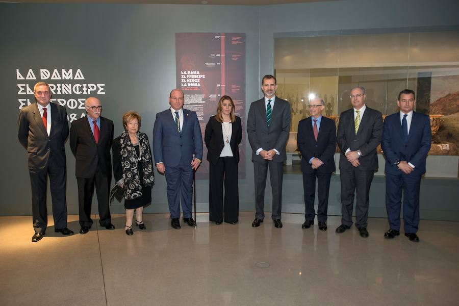 El Rey Felipe VI, ha inaugurado el Museo Íbero de Jaén