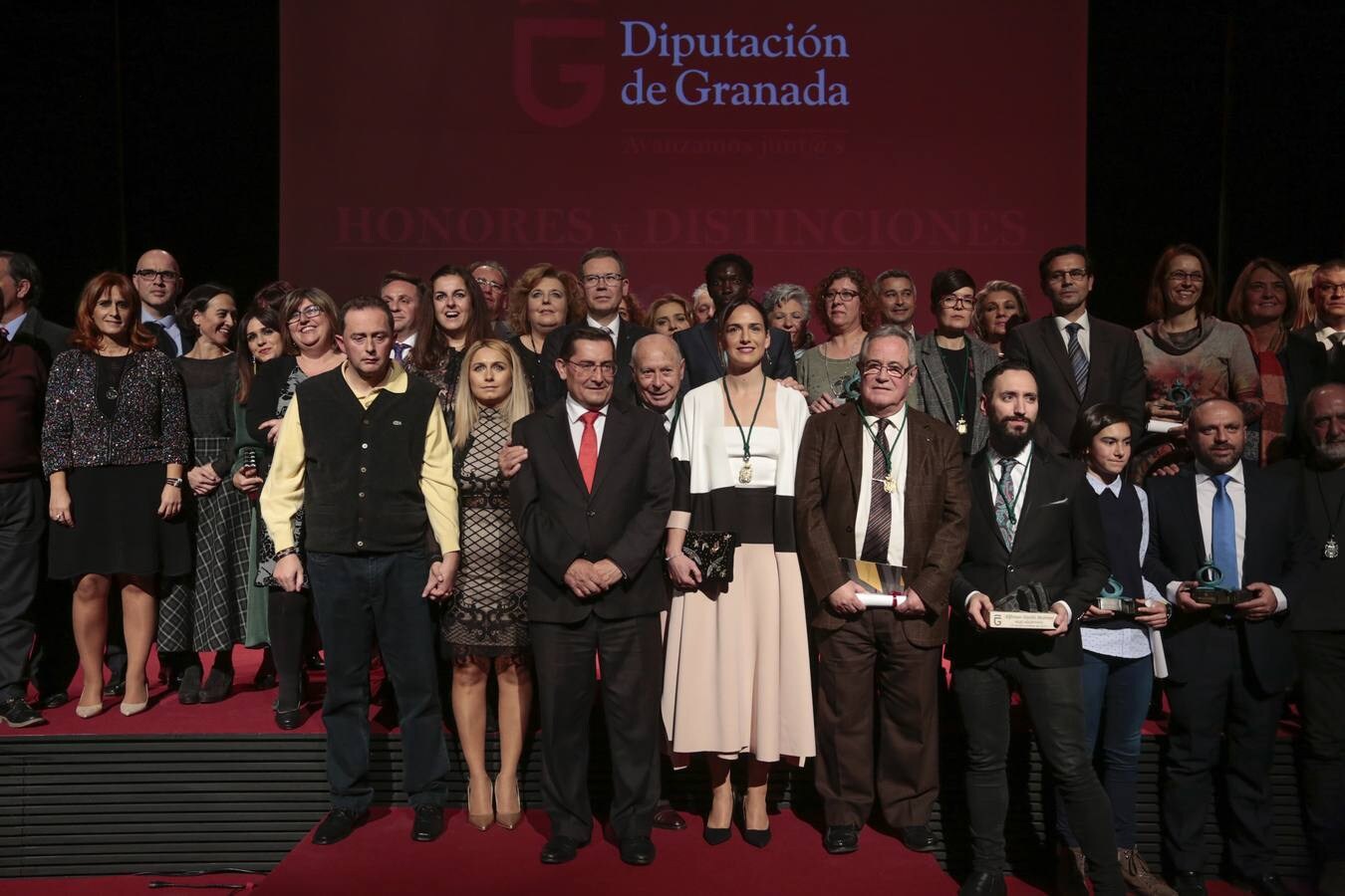 Diputación de Granada entrega sus Honores y Distinciones