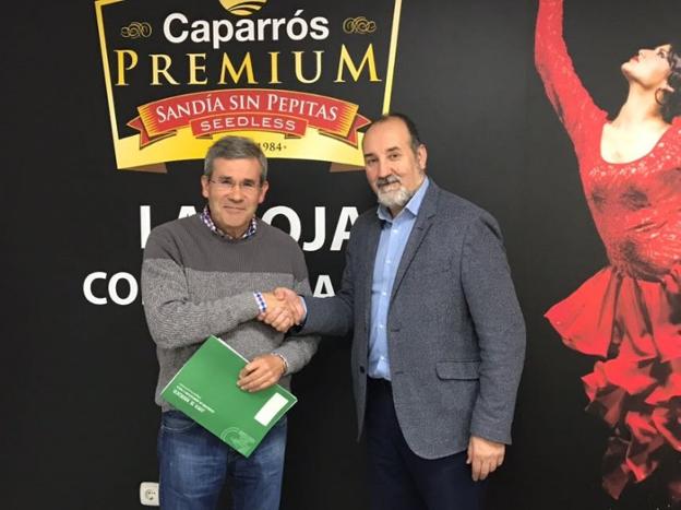 Pedro Caparrós y José Manuel Ortiz.