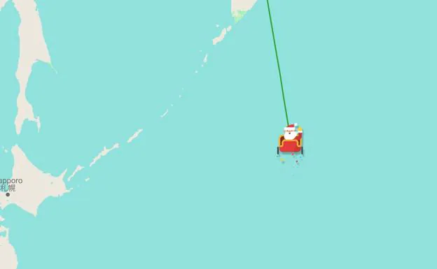 Sigue el viaje de Papá Noel por todo el mundo con Google Maps en 'Santatracker'