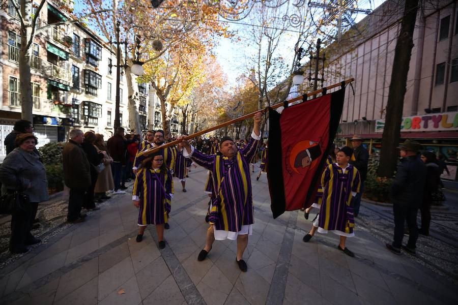 Escenifica tras el acto protocolario la rendición de Boabdil y la entrega de las llaves de la ciudad