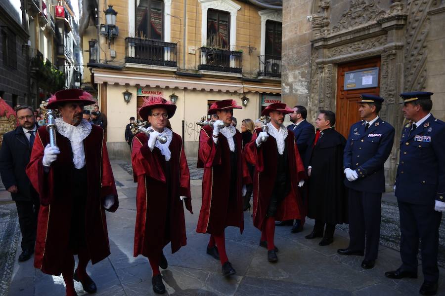 El acto ha repetido el fuerte dispositivo de seguridad de ediciones anteriores en el que han participado policías locales, agentes de la Policía Nacional y antidisturbios