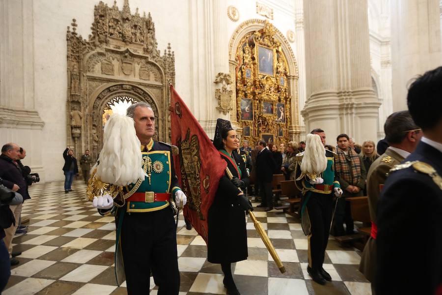 El acto ha repetido el fuerte dispositivo de seguridad de ediciones anteriores en el que han participado policías locales, agentes de la Policía Nacional y antidisturbios