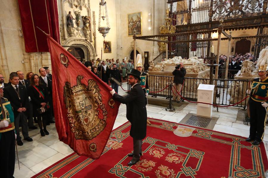 El acto ha repetido el fuerte dispositivo de seguridad de ediciones anteriores en el que han participado policías locales, agentes de la Policía Nacional y antidisturbios