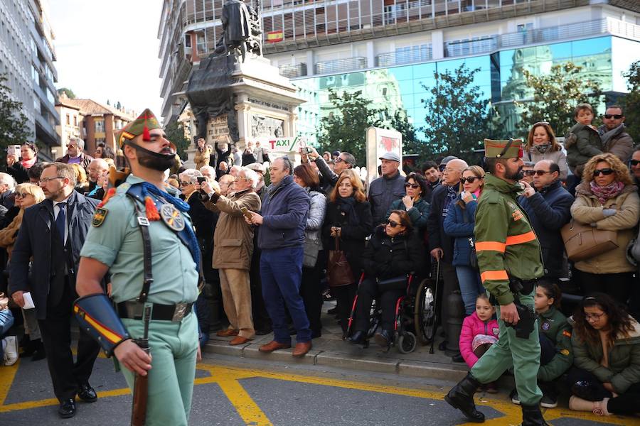 El acto ha repetido el fuerte dispositivo de seguridad de ediciones anteriores en el que han participado policías locales, agentes de la Policía Nacional y antidisturbios