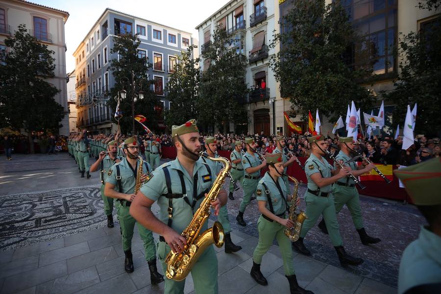 El acto ha repetido el fuerte dispositivo de seguridad de ediciones anteriores en el que han participado policías locales, agentes de la Policía Nacional y antidisturbios