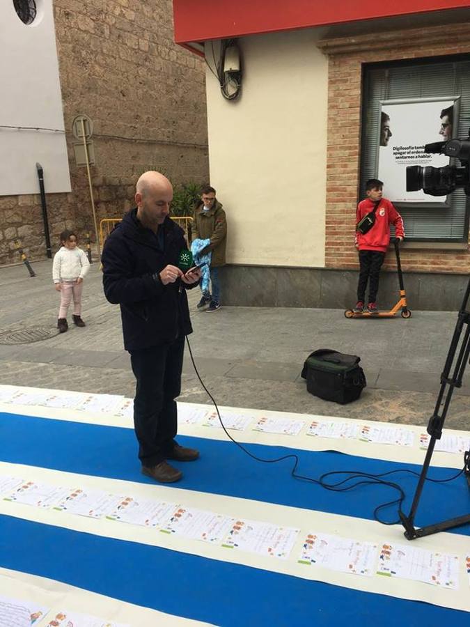 Mancha Real escribe a los Reyes Magos la carta más larga del mundo