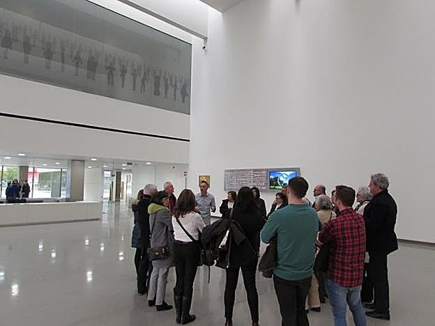 Visita guiada por el arqueólogo Vicente Barba al Museo Íbero de Jaén.