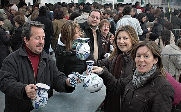 Fiesta recaudatoria en Cónchar con sabor y olor a mosto