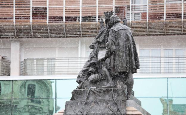 Intensa nevada en la capital por Reyes