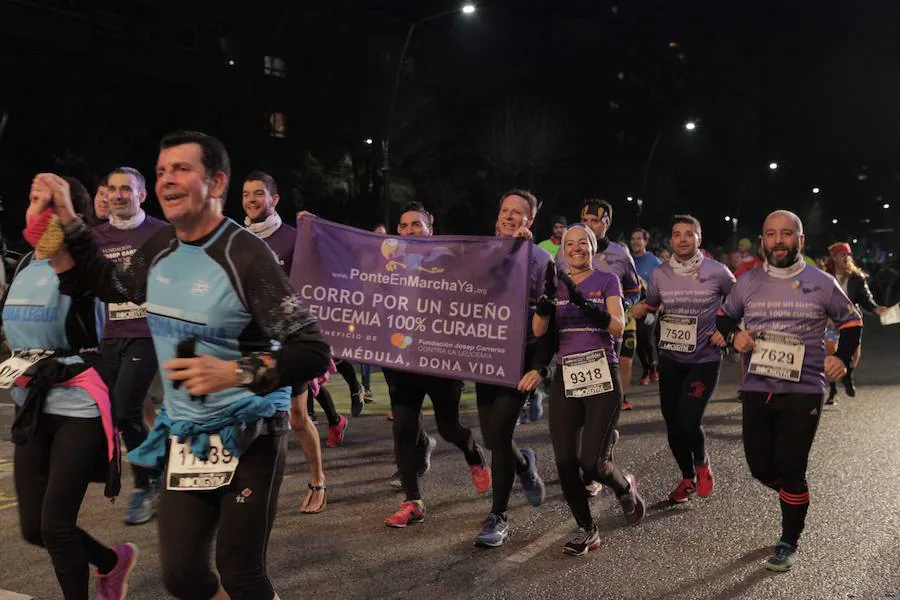  La XXXV edición de la Carrera Internacional Urbana Noche de San Antón volvió a contar con cerca de 10.000 corredores por las calles de la capital jienense