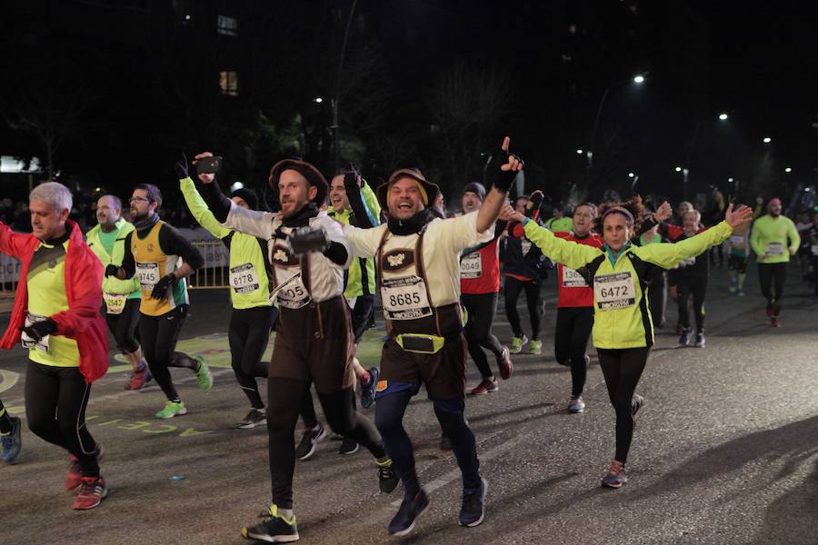  La XXXV edición de la Carrera Internacional Urbana Noche de San Antón volvió a contar con cerca de 10.000 corredores por las calles de la capital jienense