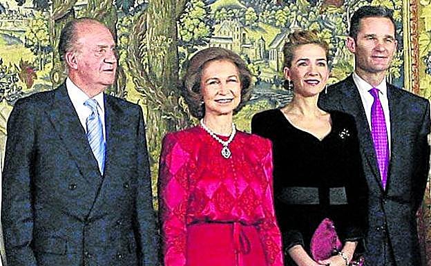 Don Juan Carlos viaja a Ginebra para celebrar el 50 cumpleaños de Urdangarin