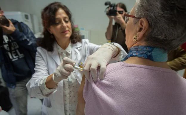 Imagen de la campaña de vacunación. 