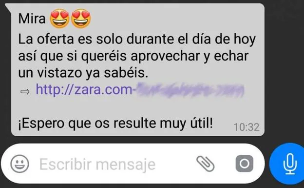 Advierten de la súper oferta de Zara por Whatsapp que puede arruinarte