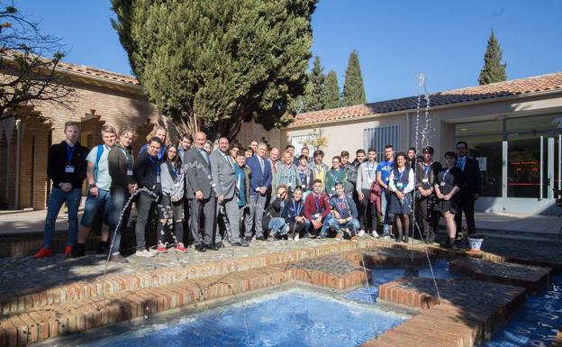 Un encuentro internacional de centros de FP en el Hurtado de Mendoza fomenta el empleo en el marco europeo