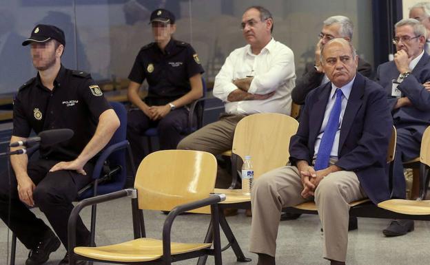 Gerardo Díaz Ferrán, durante el juicio en la Audiencia Nacional.