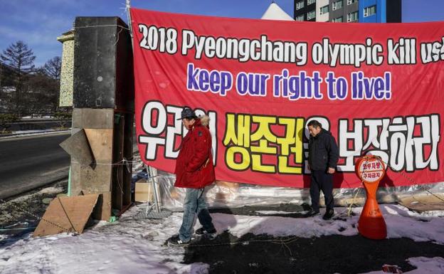 El parque Phoenix Snow, sede del esquí, en Pyeongchang. 