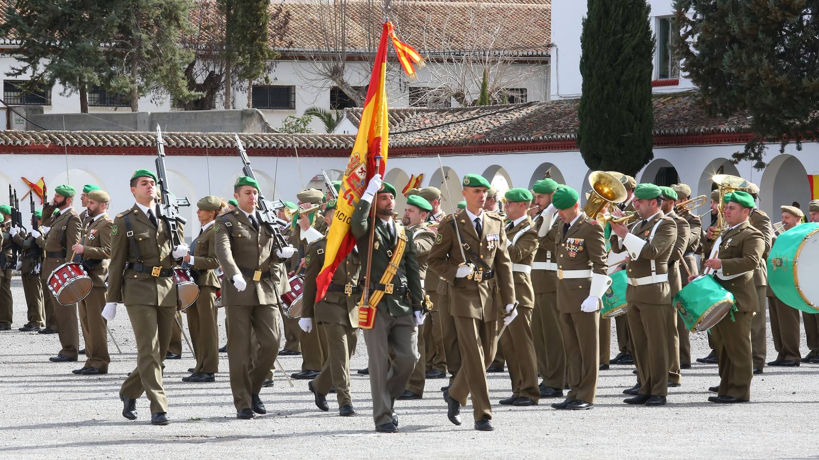 La Agrupación de Apoyo Logístico 21 celebra los 31 años de su creación con un desfile; tienen presencia en misiones internacionales en cuatro continentes