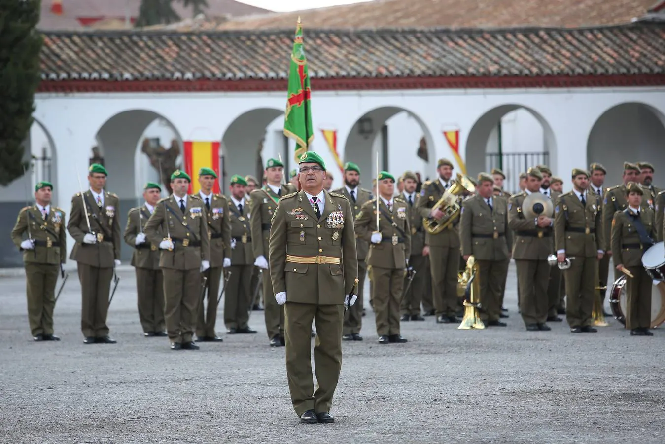 La Agrupación de Apoyo Logístico 21 celebra los 31 años de su creación con un desfile; tienen presencia en misiones internacionales en cuatro continentes