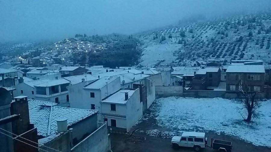 Nieve en Jaén