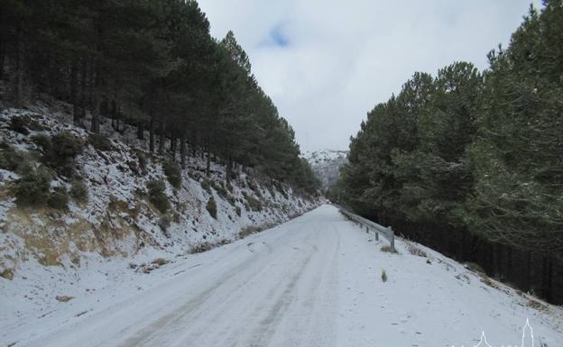 Obligatorio el uso de cadenas en varias carreteras de la provincia de Jaén