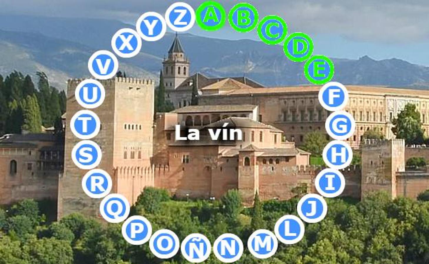 Si Granada tuviera su propio 'Pasapalabra' seguro que las preguntas se parecerían mucho a esto