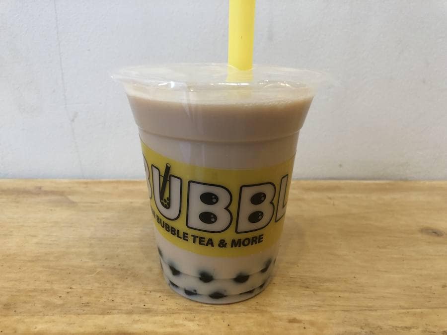 Se llama 'Bubble Tea' y lo que la hace especial son las 'bolitas de tapioca'