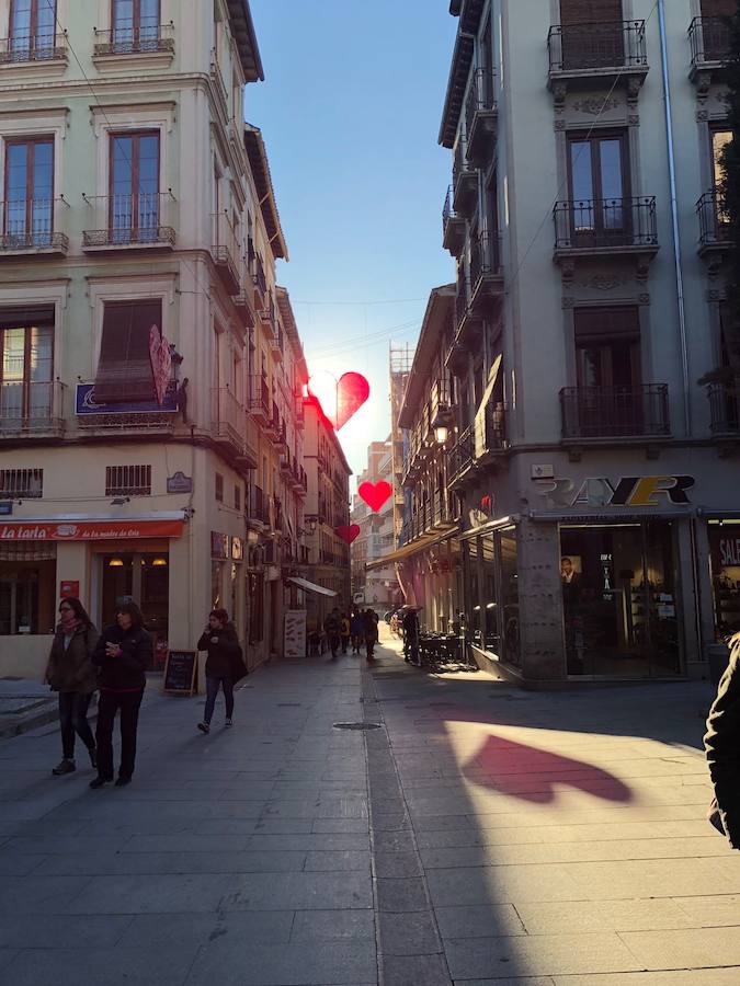 Los mejores escaparates de Granada por San Valentín