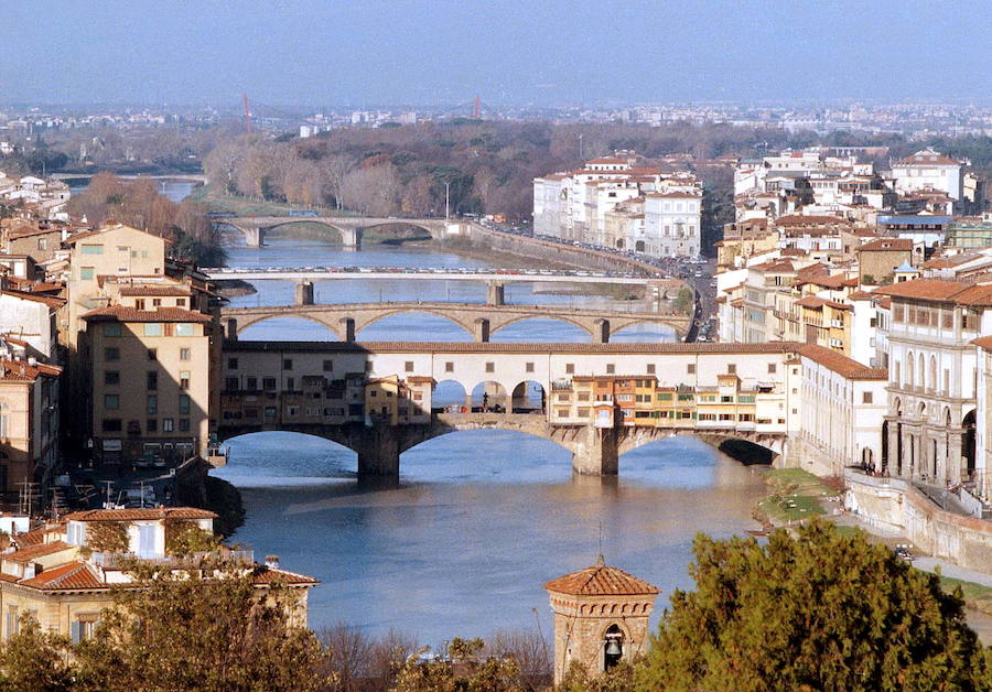 El Ponte Vecchio en Florencia. 